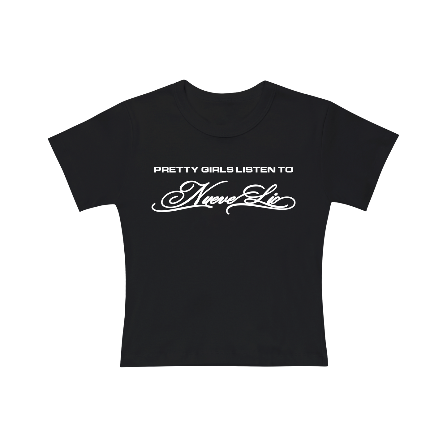 PRETTY GIRLS BABY TEE (BLACK)