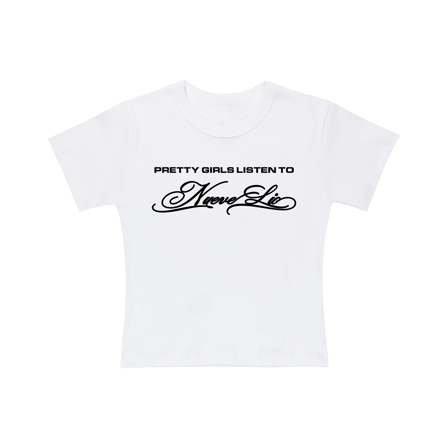 PRETTY GIRLS BABY TEE (WHITE)