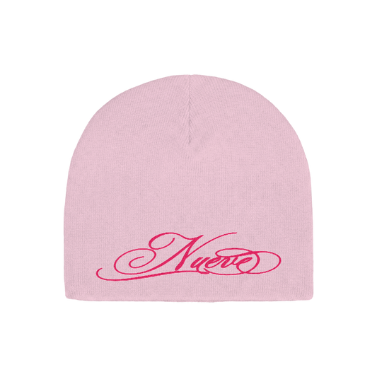 PINK SKULLY BEANIE